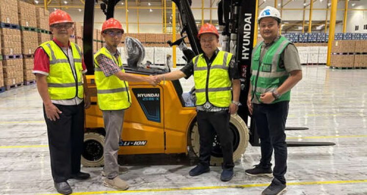 Transformasi Teknologi Pergudangan : CitoXpress Perbarui Armada Material Handling Menuju Logistik Hijau. Foto : viralsumsel.com