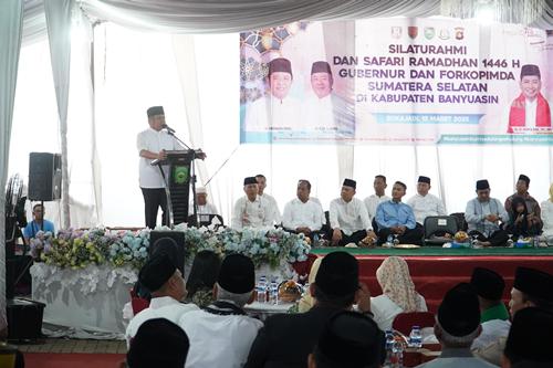 Herman Deru Segera Realisasikan Pembangunan Jembatan Tanah Kering dan Rantau Bayur Banyuasin. Foto : humas pemprov