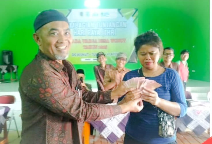 Wunut, Desa Kaya Raya di Jateng Bagi-Bagi THR Rp 457 Juta! Dari Bayi Hingga Lansia Kebagian THR Rp 200 Ribu! Foto : ist