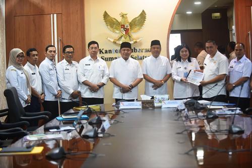 Gubernur Sumsel Herman Deru Dorong Pembangunan Infrastruktur Penunjang Pariwisata Kota Pagar Alam Melalui Alokasi Bangubsus. Foto : humas pemprov