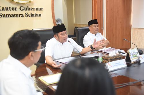 Gubernur Sumsel Herman Deru Dorong Pembangunan Infrastruktur Penunjang Pariwisata Kota Pagar Alam Melalui Alokasi Bangubsus. Foto : humas pemprov