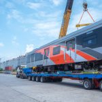Pelindo Solusi Logistik Layani Kedatangan dan Mobilisasi 24 Gerbong KRL. Foto: viralsumsel.com