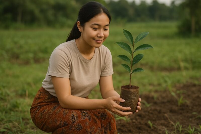 ASRI dan Carla Skin Clinic Berkolaborasi untuk Hutan Lebih Sehat di Hari Bumi. Foto: viralsumsel.com