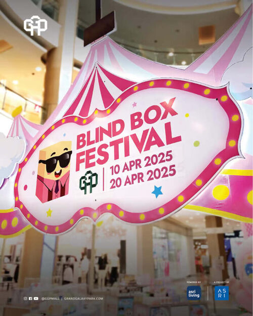 Ada Blind Box Festival di Grand Galaxy Park Bekasi. Foto : viralsumsel.com