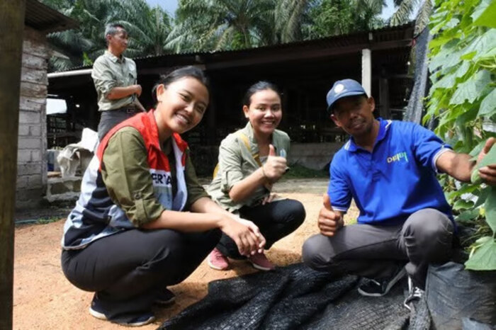 Desa Energi Berdikari Mukti Sari Teguhkan Komitmen Kemandirian Energi di Peringatan Hari Bumi. Foto: viralsumsel.com