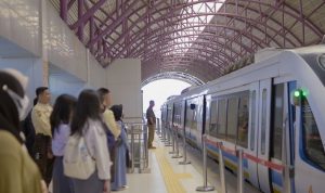 Masa Angkutan Lebaran 2025, Lebih dari 343 Ribu Penumpang Gunakan LRT Sumsel. Foto: viralsumsel.com