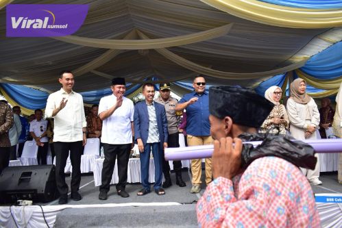 Budaya Midang Tetap Lestari, Gubernur HD Bangga Warga OKI Teguh Jaga Tradisi. Foto : viralsumsel.com /zep
