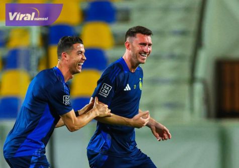 Pertaruhan Takhta Liga Saudi Al Hilal vs Al Nassr, Siapa Lebih Tajam: CR7 atau Leonardo?. Foto : igalnassr