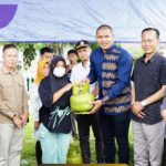 Wawako Prabumulih Tinjau Langsung Operasi Pasar Gas LPG 3 Kg, Pastikan Stok Aman dan Harga Stabil Jelang Lebaran. Foto : viralsumsel.com /man