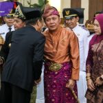 Bupati Muba H M Toha Hadiri Paripurna HUT Kabupaten Banyuasin ke-23 Tahun. Foto : viralsumsel.com /dev