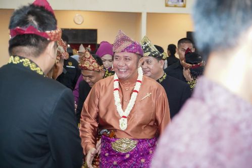 Gubernur Sumsel Herman Deru Puji Kabupaten Banyuasin, Di Usia ke-23 Tahun Telah Banyak Raih Prestasi. Foto : humas pemprov