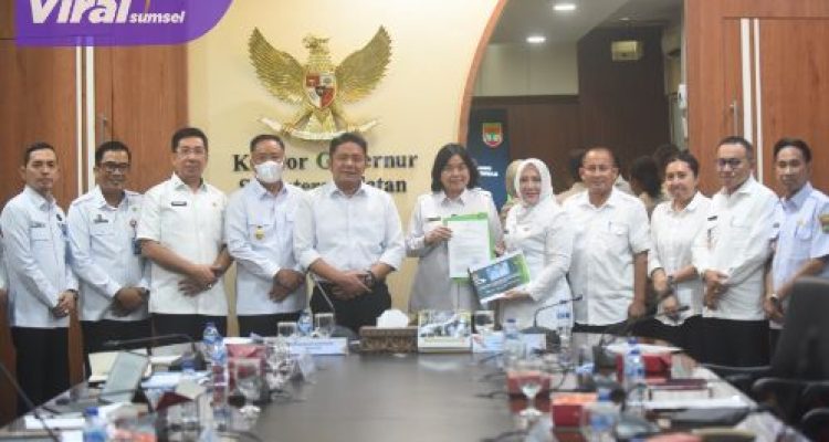 Terima Audensi Bupati Mura, Gubernur Herman Deru Tekankan Bangubsus Untuk Pembangunan Infrastruktur Penunjang Bidang Kesehatan. Foto : humas pemprov