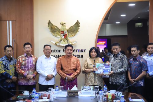 HDCU Terima Silaturahmi Bupati OKU Timur dan Jajaran Bahas Program Prioritas Daerah. Foto : humas  pemprov