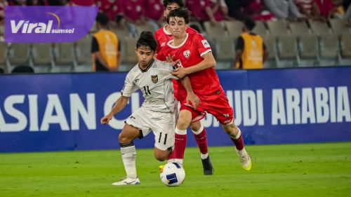 Potret pemain Timnas Indonesia U-17 saat menghadapi Timnas Afganistan U-17 pada laga pamungkas Grup C Piala Asia U-17 2025. Foto : pssi