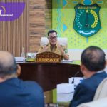 Sambut KONI Sumsel, Bupati Muba H M Toha Bahas Kesuksesan Ajang Porprov di Muba. Foto : viralsumsel.com /dev
