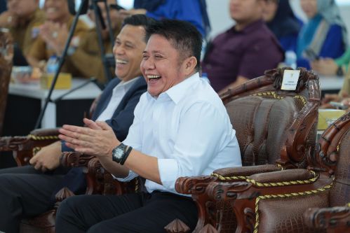 Gubernur Herman Deru Dukung Langkah UIGM Sediakan Program Beasiswa Studi Kedokteran untuk Anak-Anak Desa. Foto : humas pemprov