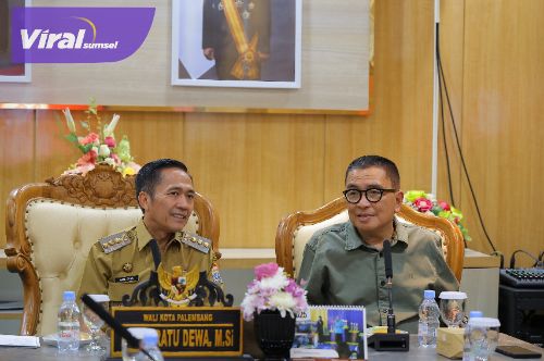 Ratu Dewa Sambut Baik Program City Branding Helmy Yahya. Foto : viralsumsel.com /nto