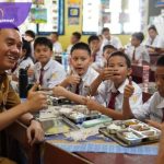MBG di OKI Dimulai, Dorong Pertumbuhan Ekonomi Lokal. Foto : viralsumsel.com /zep