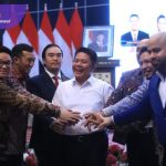 Gubernur Herman Deru Harapkan Pengurus BPD HIPMI Sumsel yang Baru Dilantik Jaga Soliditas Organisasi. Foto : humas pemprov