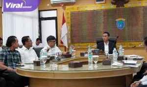 Undang Waskita, Bupati OKI Muchendi Dorong Operasional Exit Tol Jejawi. Foto : viralsumsel.com /zep