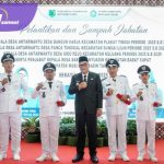 Bupati H M Toha Lantik 3 Kades Antar Waktu dan 1 Penjabat Kades, Tekankan Loyalitas dan Sinergi untuk Muba Maju Lebih Cepat. Foto : viralsumsel.com /dev