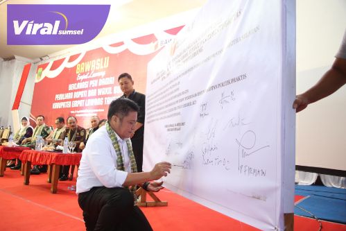 Gubernur Herman Deru Minta KPU dan Bawaslu Jaga Netralitas Jelang PSU Empat Lawang: "Penyelenggara Adalah Kunci Demokrasi". Foto : viralsumsel.com /win