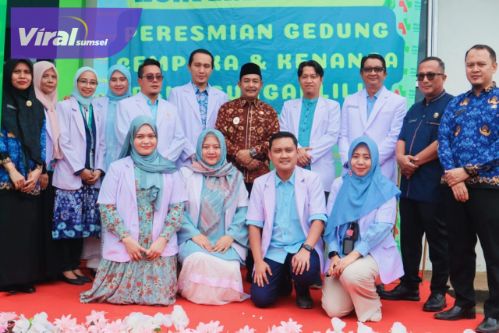 H Rohman Resmikan Dua Gedung Rawat Inap Standar di RSUD Sungai Lilin. Foto : viralsumsel.com /dev