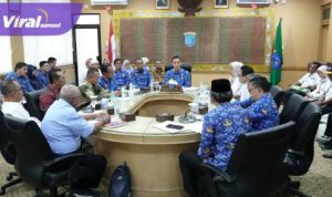 Pemkab OKI, BPPWS dan OKI Pulp Bahas Keberlanjutan SPAM Air Sugihan. Foto : viralsumsel.com /zep