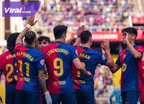 Comeback Gila! Barcelona Taklukkan Celta Lewat Penalti di Menit 90+8. foto : igbarcelona