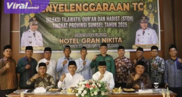 TC STQH Sumsel 2025 Resmi Dibuka! Prabumulih Jadi Tuan Rumah, Ini Pesan Pemerintah. Foto : viralsumsel.com /man