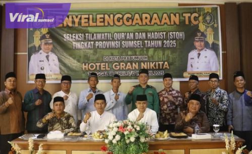 TC STQH Sumsel 2025 Resmi Dibuka! Prabumulih Jadi Tuan Rumah, Ini Pesan Pemerintah. Foto : viralsumsel.com /man