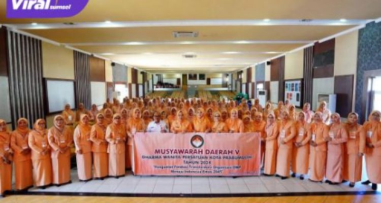 Musda V DWP Prabumulih Tegaskan Komitmen Menuju Indonesia Emas 2045. Foto : viralsumsel.com /man