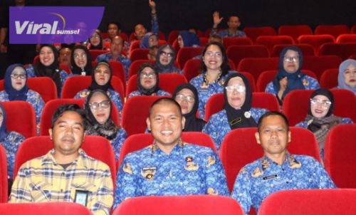 Wakil Wali Kota Prabumulih Hadiri Sosialisasi Pendidikan Karakter Lewat Media Film. Foto : viralsumsel.com /man