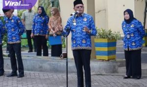 Apel di RSUD, Wako Arlan: “Pelayanan Harus Lebih Manusiawi! Foto : viralsumsel.com /man