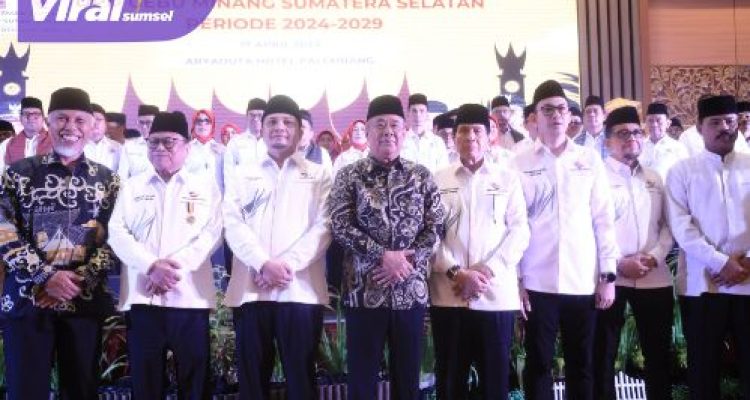 Wakil Gubernur Cik Ujang Ajak Para Pengurus Gebu Minang Sumsel Sinergi Dukung Kemajuan Daerah. Foto : viralsumsel.com /win