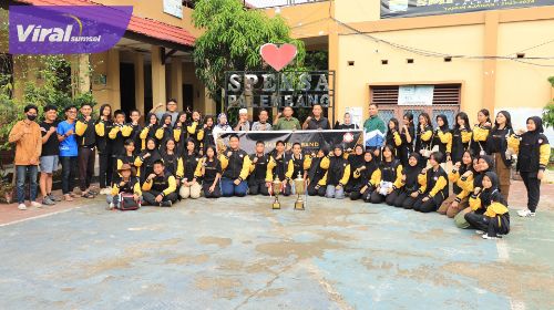 Marcing Band SMPN 1 Ikuti LMC Di Lampung, Amri : Kami Siapkan 10 Juta Jika Bawa Piala. Foto : viralsumsel.com /win