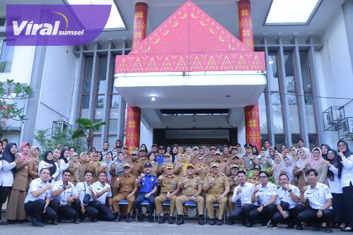 Pimpin Apel di Kecamatan AAL, Sekda Palembang Pastikan 5 Program Prioritas RDPS Berjalan Maksimal. Foto : viralsumsel.com /nto
