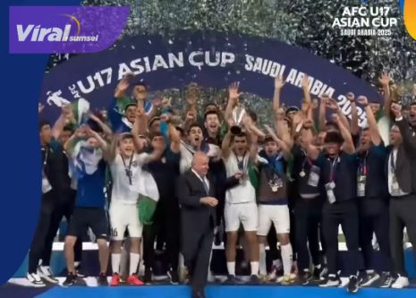 Uzbekistan U-17 Juara AFC U-17 Asian Cup 2025 Usai Jinakkan Saudi Arabia 2-0 di Final. Foto : igafc