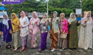 Semarak Hari Kartini, DPPKB Muba Tampilkan Semangat Emansipasi Lewat Balutan Kebaya. Foto : viralsumsel.com /dev