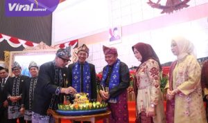 Gubernur Herman Deru Bersama Ketua TP PKK Sumsel Feby Deru Hadiri Paripurna HUT Kabupaten Pali ke-12 Tahun 2025. Foto : humas pemprov