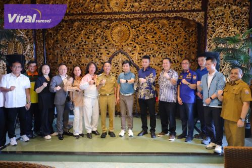 Ratu Dewa Sambut Baik Investor China, Kerja Sama Penanggulangan Banjir Hingga Optimalkan Sungai Musi Sebagai Destinasi Wisata. Foto : viralsumsel.com /nto