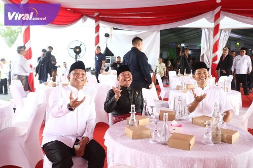 Gubernur Herman Deru Harapkan Bazar dan Pameran HUT Kabupaten Pali Jadi Sarana Promosi Potensi Daerah. Foto : viralsumsel.com /win