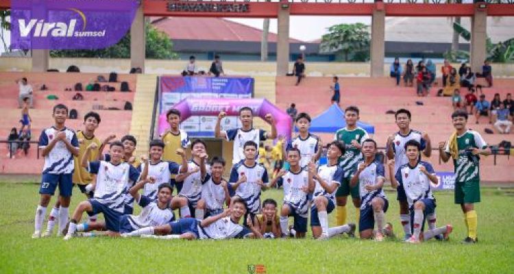 Farmel Hatta Lumat JSC Utara PALI 18-0 di Pekan ke-8 Liga TopSkor U-16 Sumsel. Foto : viralsumsel.com /asa