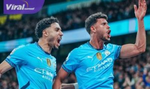 Liga Primer Inggris: Gol di Ujung Laga Antar Manchester City Taklukkan Aston Villa 2-1 di Etihad. Foto : igmancity