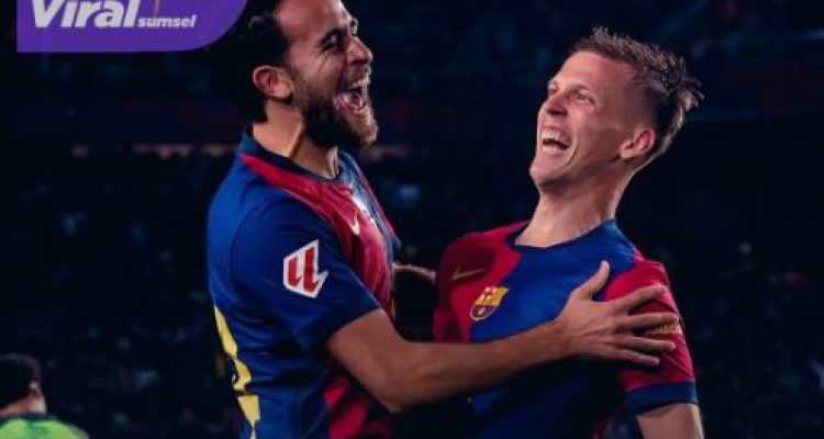 La Liga: Gol Tunggal Dani Olmo Antar Barcelona Jaga Puncak Klasemen!. Foto : igbarcelona