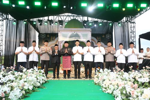 Gubernur Herman Deru Harapkan Bazar dan Pameran HUT Kabupaten Pali Jadi Sarana Promosi Potensi Daerah. Foto : viralsumsel.com /win