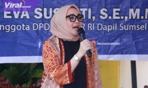 Hj Eva Susanti Apresiasi Penetapan Kembali Bandara SMB II Palembang sebagai Bandara Internasional. Foto : viralsumsel.com /ril