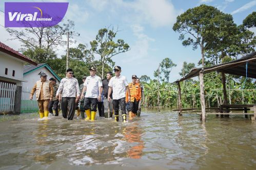 Himbauan HM Toha Waspada Cuaca Ekstrem di Musi Banyuasin. Foto : viralsumsel.com /dev