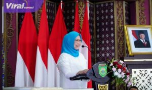 Perkuat Silaturahmi, Sekda Edward Candra Hadirii Halal Bihalal TP PKK Sumsel dan Majelis Taklim Se- Kota Palembang. Foto : humas pemprov