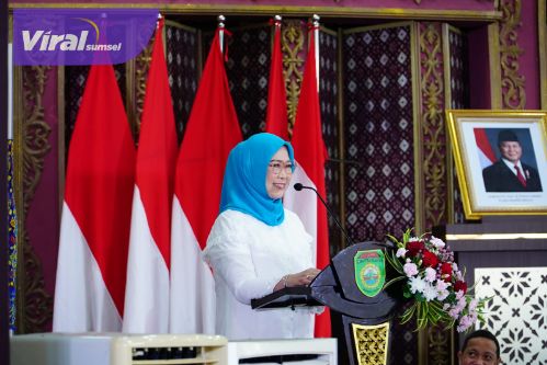 Perkuat Silaturahmi, Sekda Edward Candra Hadirii Halal Bihalal TP PKK Sumsel dan Majelis Taklim Se- Kota Palembang. Foto : humas pemprov